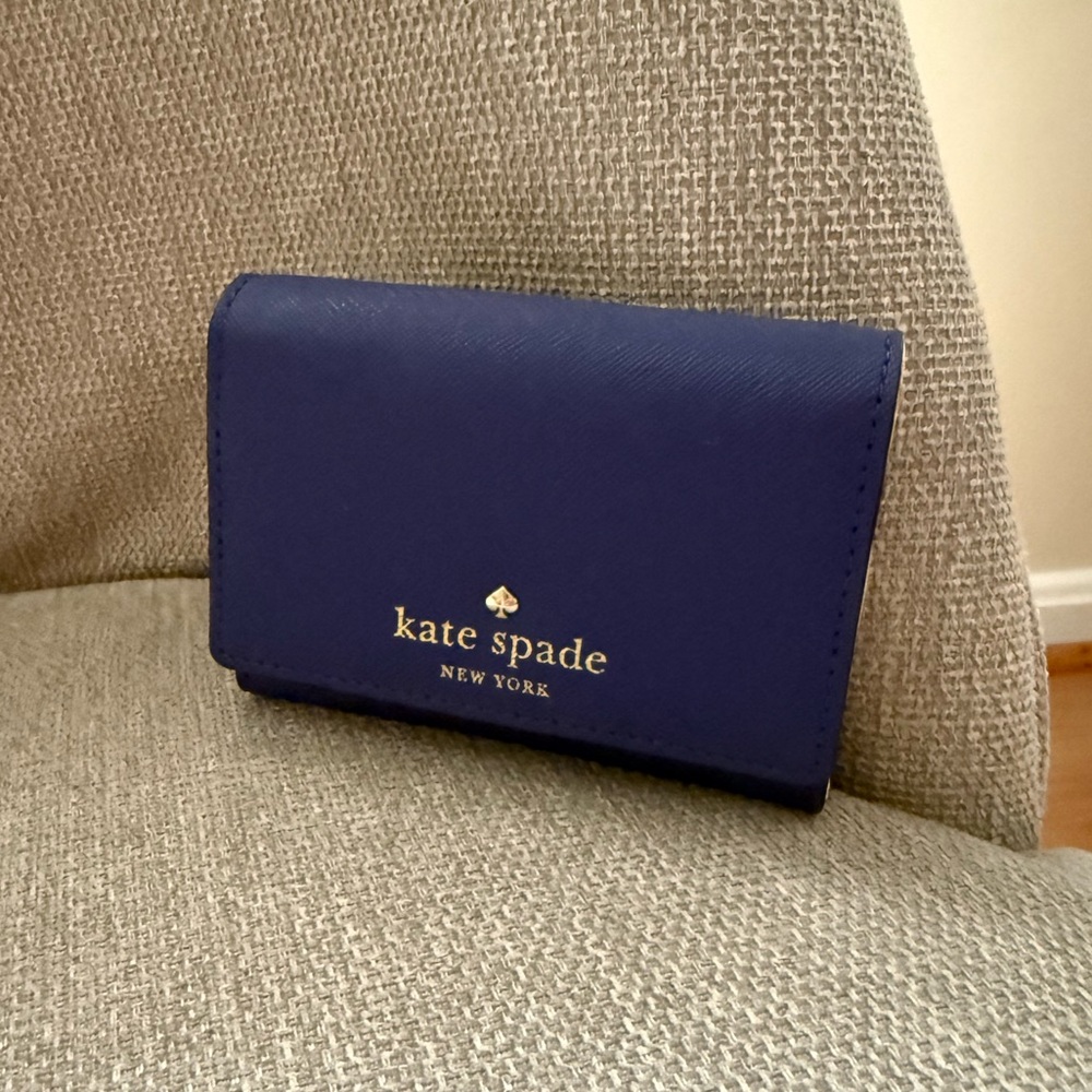 Kate Spade Royal Blue Card Holder